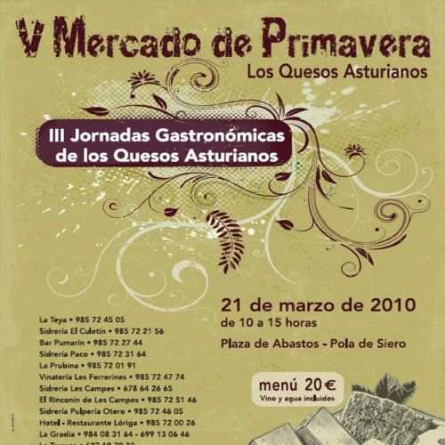 Mercado de primavera en Asturias