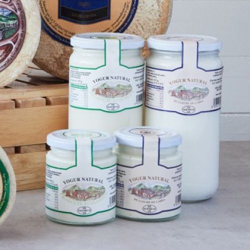 Yogur natural de leche ecológica de vaca